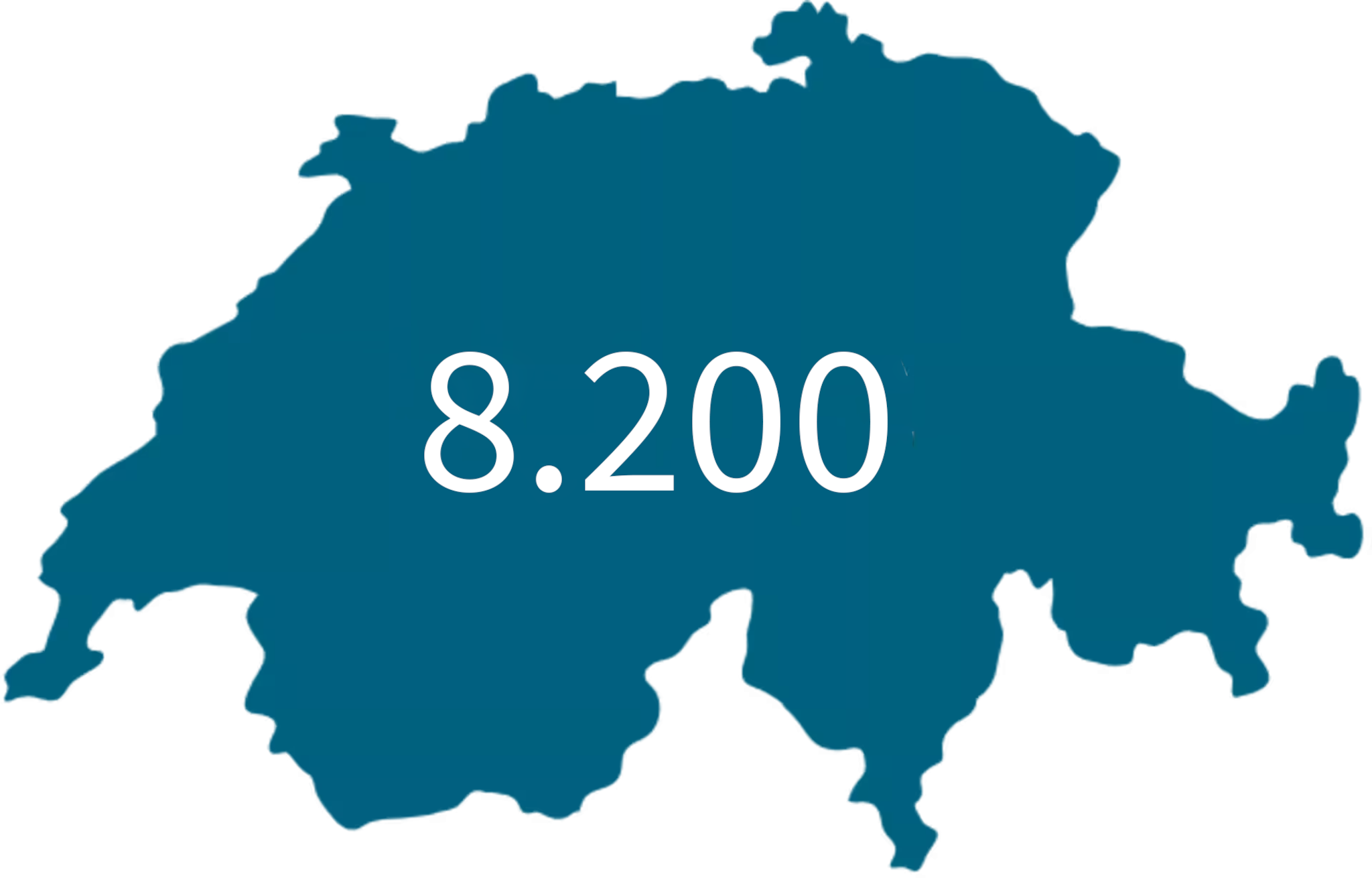 Gemäss dem Bundesamt für Statistik erkranken in der Schweiz jährlich mehr als 8200 Männer
